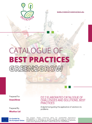 New Catalogue of challenges, solutions, and best practices, promoting sustainable tourism